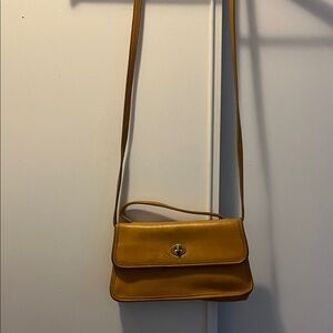 Coach Mustard Crossbody Bag